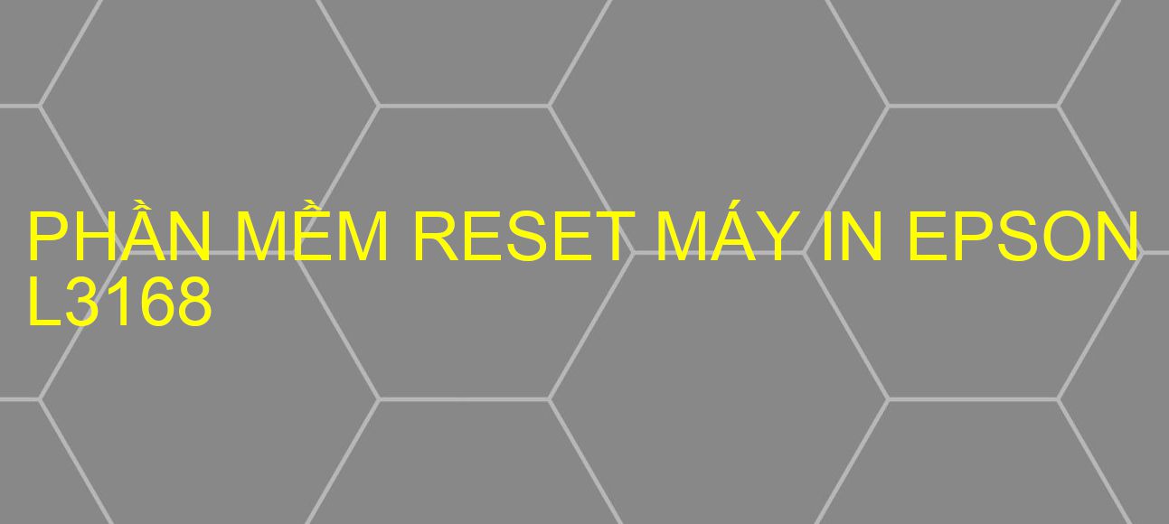 Phần mềm reset máy in Epson L3168