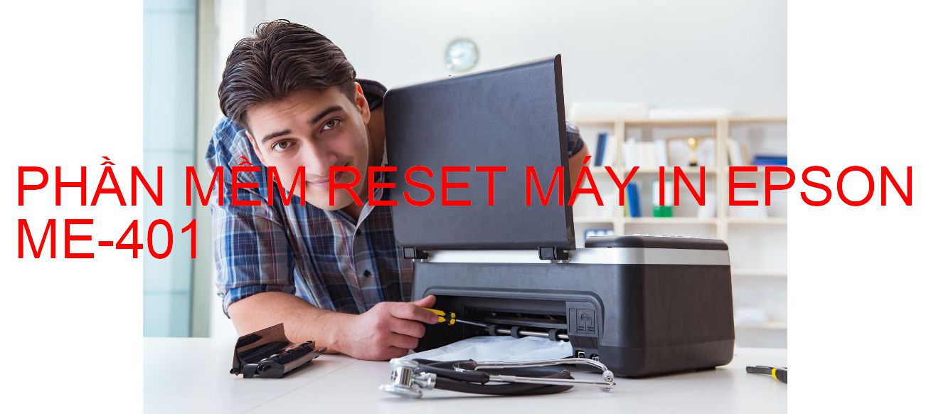 Phần mềm reset máy in Epson ME-401