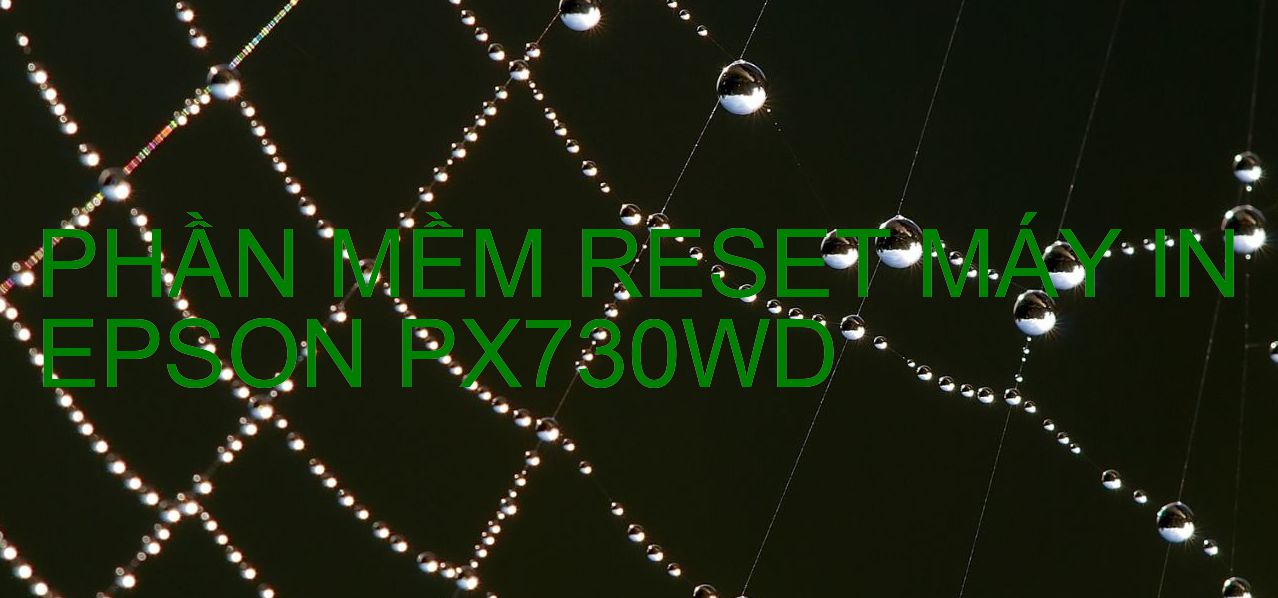 Phần mềm reset máy in Epson PX730WD